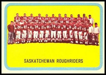 67 Saskatchewan Roughriders
